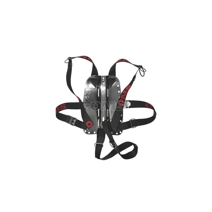 Harnais DIR OMS avec plaque Inox ou Alu et sous cutale large Harnais DIR OMS avec plaque Inox ou Alu et sous cutale large