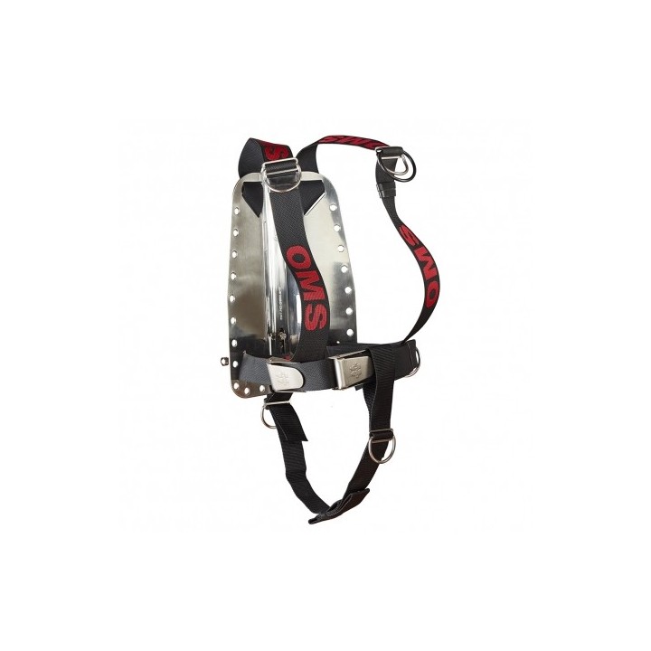 Harnais DIR OMS avec plaque Inox ou Alu et sous cutale large Harnais DIR OMS avec plaque Inox ou Alu et sous cutale large