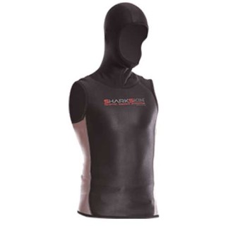 Top CHILLPROOF sans manche et avec cagoule