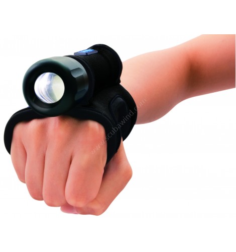 3x support de lumière sous-marine - gant de poignet réglable pour