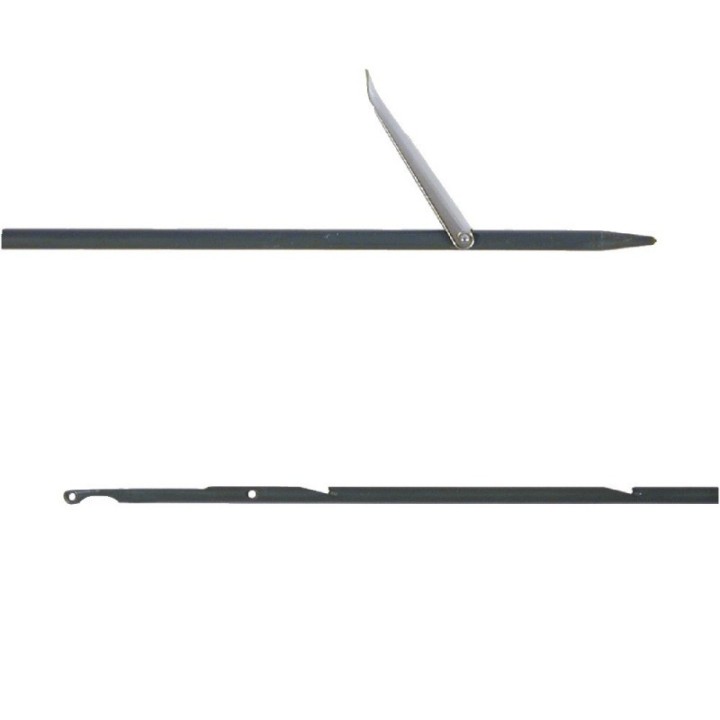 Flèche Tahitienne Rocksteel anti reflet noir 6mm Flèche Tahitienne Rocksteel anti reflet noir 6mm