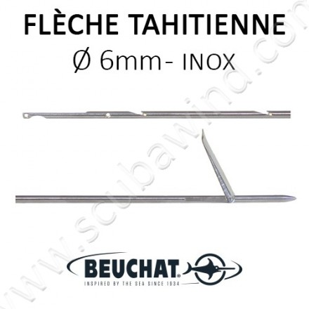 Flèche Tahitienne Inox 6mm