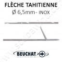 Flèche Tahitienne Inox 6,5mm