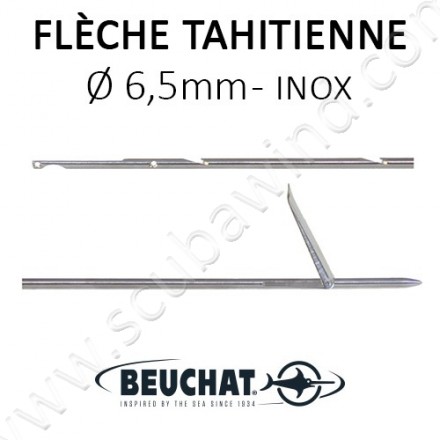 Flèche Tahitienne Inox 6,5mm