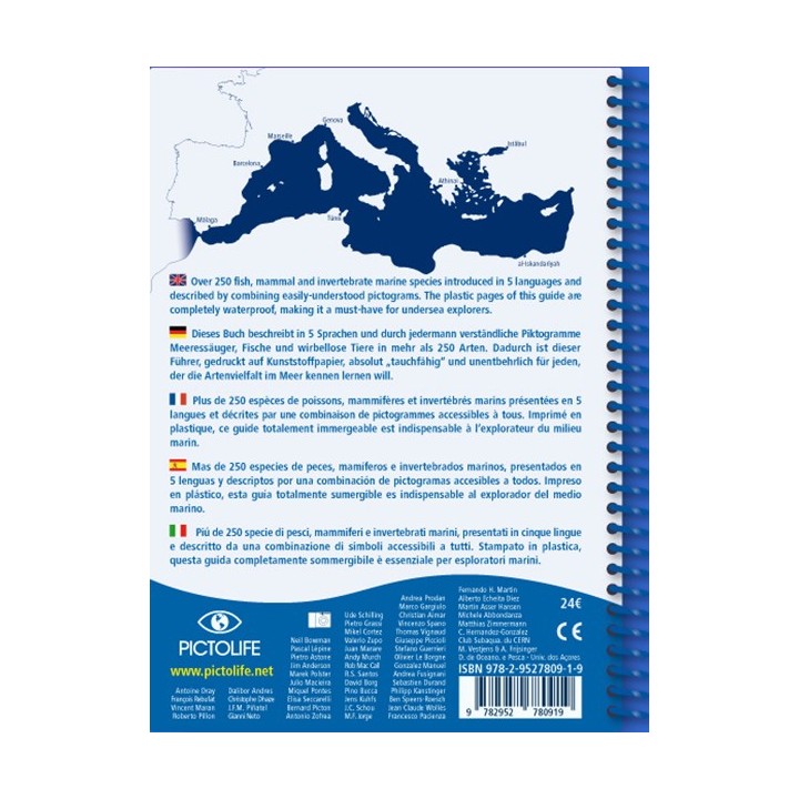Guide d'identification Pictolife Méditerranée