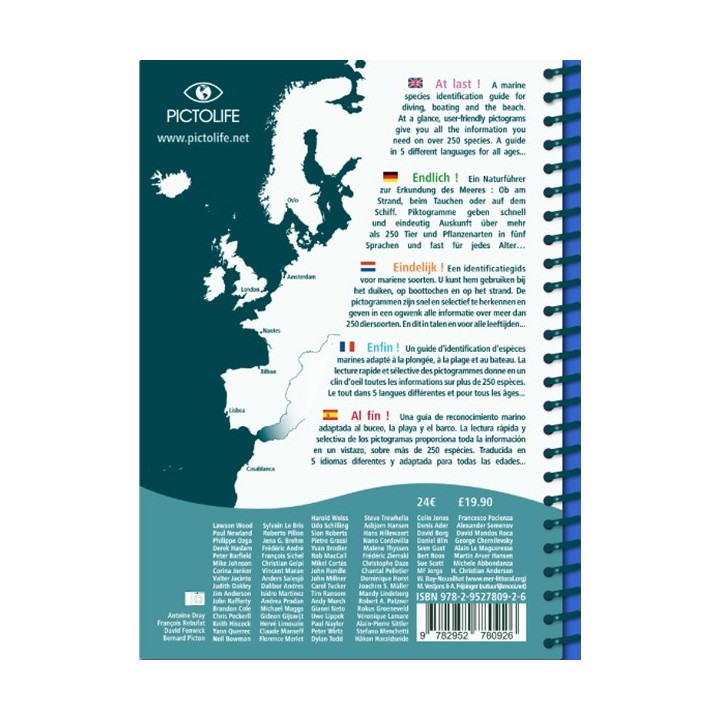 Guide d'identification Pictolife Atlantique Est