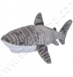 Peluche Requin zébré 30cm