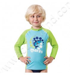 Top rash guard Junior manches longues (de 2 à 7ans)