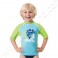 Top rash guard Junior manches courtes (de 2 à 7ans)