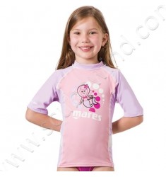 Top rash guard Junior manches courtes (de 2 à 7ans)