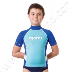 Top rash guard Junior manches courtes (de 8 à 13ans)