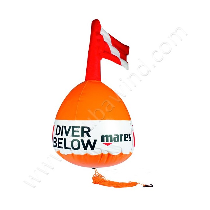 Bouée de surface ronde Mares - Sécurité du plongeur Bouée de surface ronde Mares - Sécurité du plongeur
