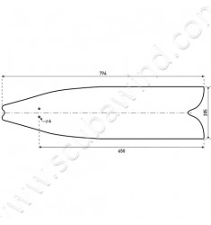 Voilure de palme Razor Matrix