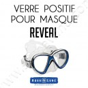 Verre positif pour masque de plongée Reveal