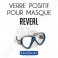 Verres positifs pour masque de plongée Reveal