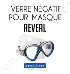 Verre négatif pour masque de plongée Reveal