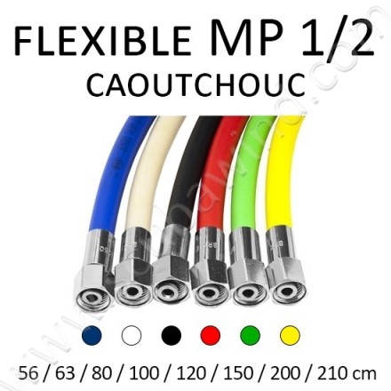 Flexible MP 1/2" en caoutchouc