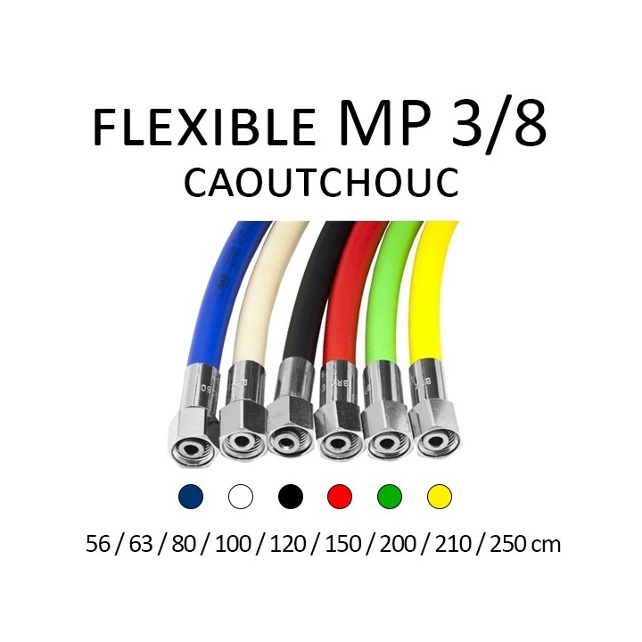 Flexible MP 3/8" en caoutchouc Flexible MP 3/8" en caoutchouc