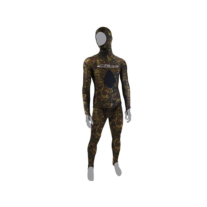 Rash Suit Labrax camo marron 3mm Rash Suit Labrax camo marron 3mm