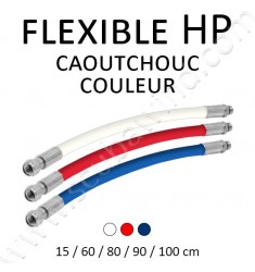 Flexible HP en caoutchouc couleur