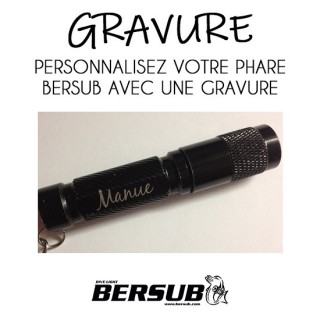 Gravure personnalisée phare Bersub