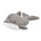 Peluche Bébé Dauphin gris 15cm