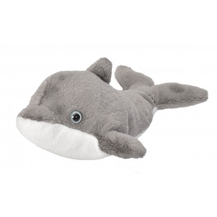 Peluche Bébé Dauphin gris 15cm