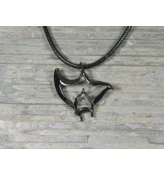 Pendentif Hematite Raie Manta