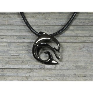 Pendentif Hematite Dauphin "Flipper"