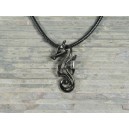 Pendentif Hematite Hippocampe