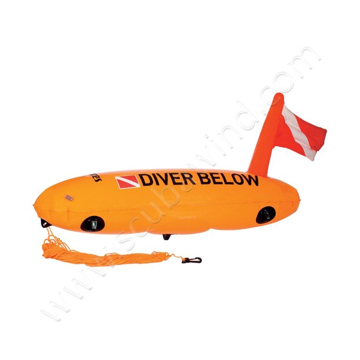 Bouée Torpedo Mares - Apnée & Chasse Bouée Torpedo Mares - Apnée & Chasse