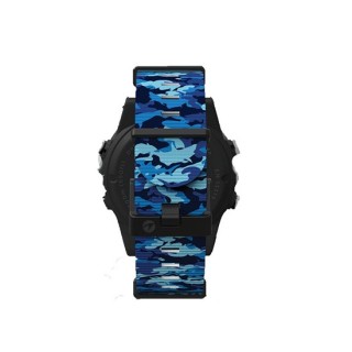 Bracelet Camo bleu pour ordinateur de plongée TERIC