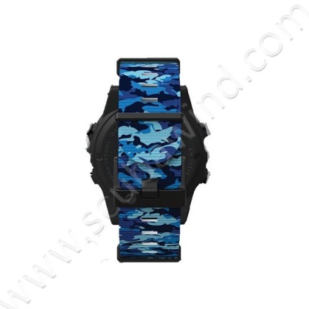 Bracelet Camo bleu pour ordinateur de plongée TERIC Bracelet Camo bleu pour ordinateur de plongée TERIC