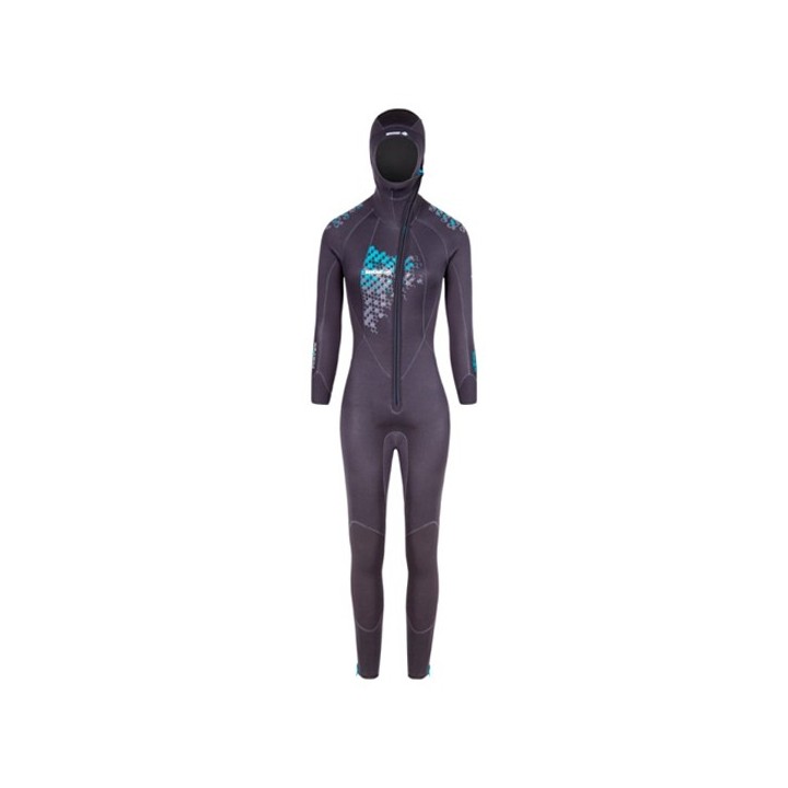 Combinaison Alize 7mm avec cagoule attenante Combinaison Alize 7mm avec cagoule attenante