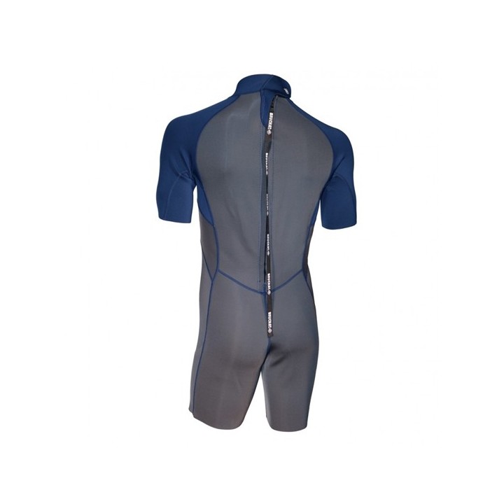 Shorty Atoll 2mm avec zip dorsal Shorty Atoll 2mm avec zip dorsal