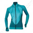 Veste Atoll avec zip frontal - Bleu Atoll