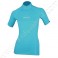 Rashguard Atoll manches courtes - Bleu Atoll