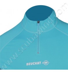 Rashguard Atoll manches courtes - Bleu Atoll