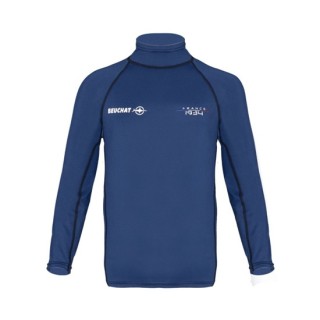 Rashguard Atoll junior manches longues - Ultra Bleu
