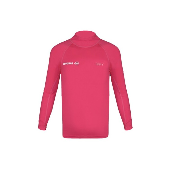 Rashguard Atoll junior manches longues - Rose Rashguard Atoll junior manches longues - Rose