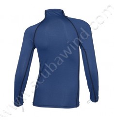 Rashguard Atoll junior manches longues - Ultra Bleu