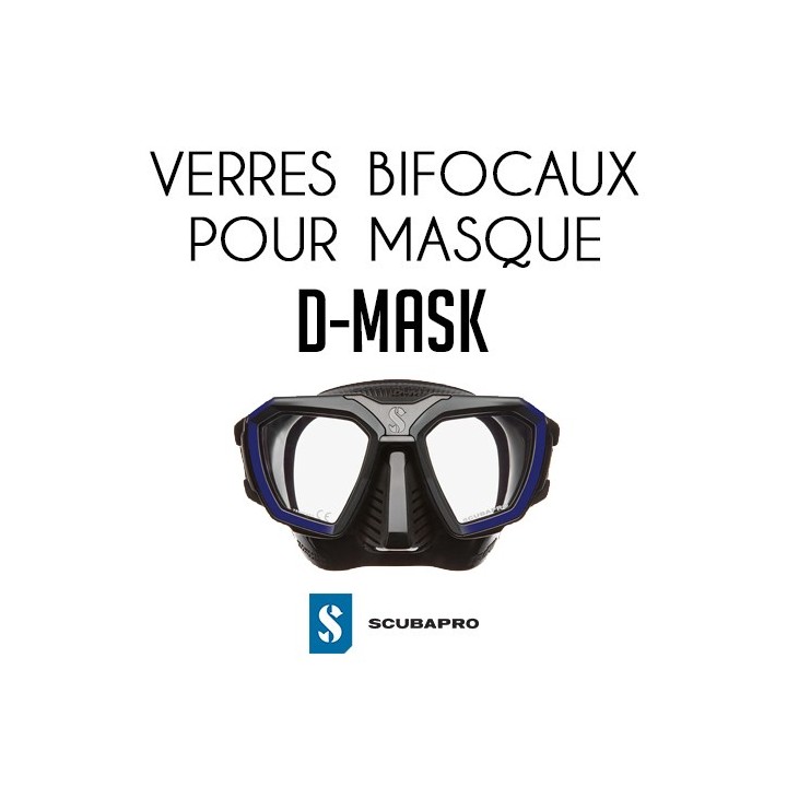 Verre bifocal pour masque D-Mask Verre bifocal pour masque D-Mask