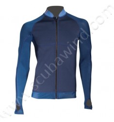 Veste Atoll avec zip frontal - Bleu (Édition France)