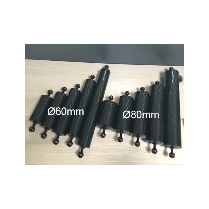Bras carbone Ø60mm Z04A 