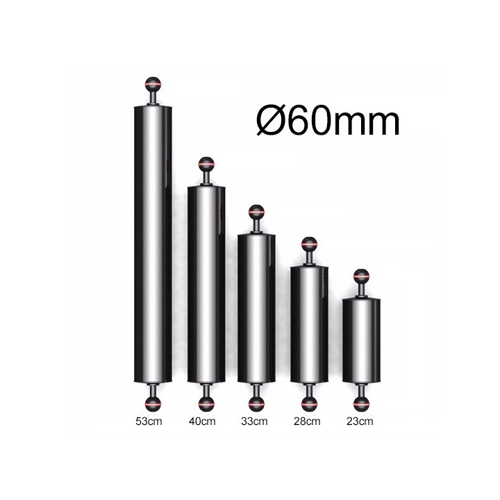 Bras carbone Ø60mm Z04A 