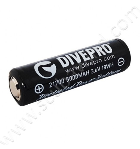 Batterie 32650 rechargeable Lithium-ion 7Ah pour Phare à LED - Big Blue