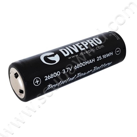 Batterie lithium 26800 (Pour modèle M35)