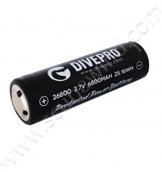 Batterie lithium 26800 (Pour modèle M35)