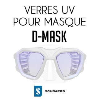 Verre UV pour masque D-Mask