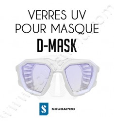 Verres UV pour masque D-Mask (Droite & Gauche)